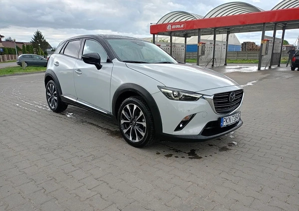 Mazda CX-3 cena 69900 przebieg: 76000, rok produkcji 2019 z Słupca małe 407